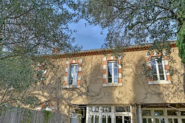 Appartement rénové et confidentiel au coeur d’un village proche d’Uzès