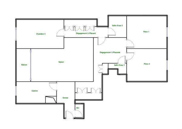 Appartement à vendre 4 pièces LE CHESNAY (78)