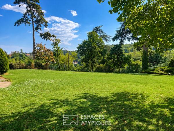 Terrain constructible sur les hauteurs de Vienne
