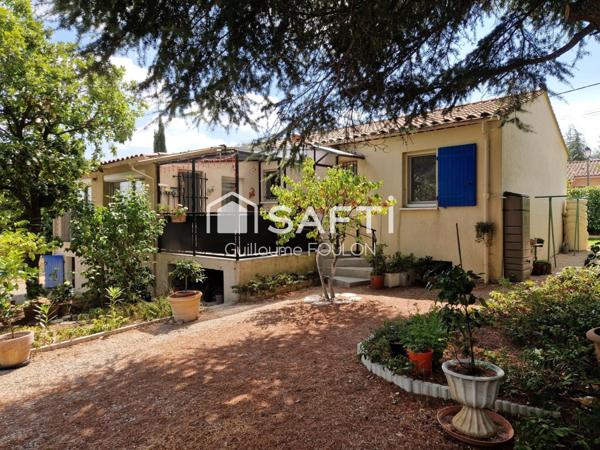 Maison de plain-pied à Céreste en Luberon