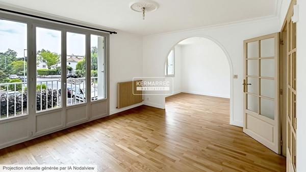 Appartement 3 pièces – 59 m² environ à Nantes (ref : 1168B-1)