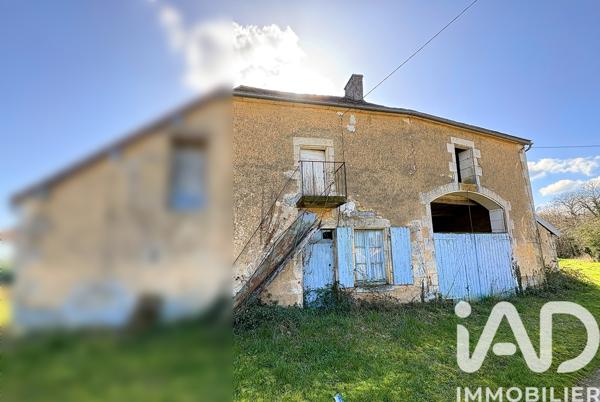 Maison à vendre 3 pièces 45 m² Entrains-sur-Nohain