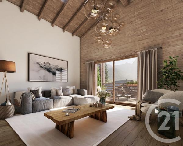 Appartement F2 Bis à vendre  2 pièces - 33,27 m 2   ST GERVAIS LES BAINS  - 74