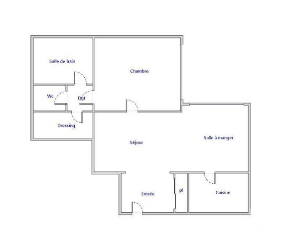 Appartement F2 à vendre  2 pièces - 59 m2 NEUILLY SUR SEINE - 92