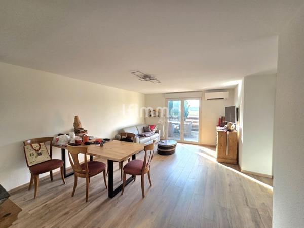 Appartement F3 63 m² Terrasse, jardin, garage et parking