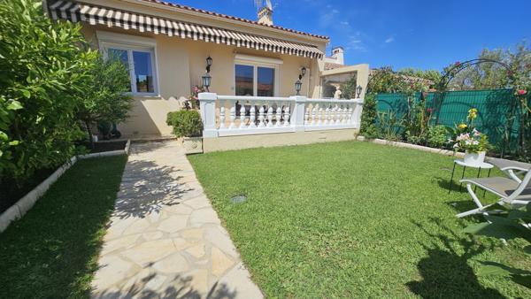 Antibes (06600) ANTIBES, Viager occupé, villa mitoyenne 3 pièces