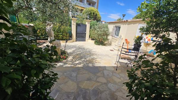 Antibes (06600) ANTIBES, Viager occupé, villa mitoyenne 3 pièces