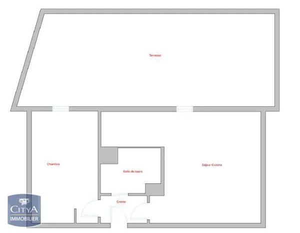 Appartement à louer 2 pièces 43.19m² Strasbourg (67000)