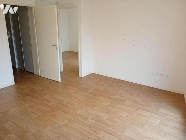 T2 de 40,43m², balcon et parking
