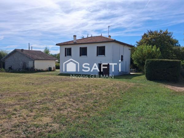 Secteur Villeneuve sur Lot, maison 80m² à vendre.