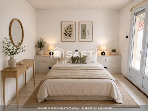 Maison plain pied, 4 chambres, au calme et sans vis à vis à moins de 10 minutes de Foix
