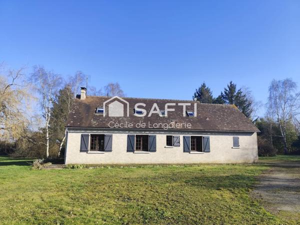 MAISON SUR TERRAIN DE 6829m² ARBORE ET FLEURI