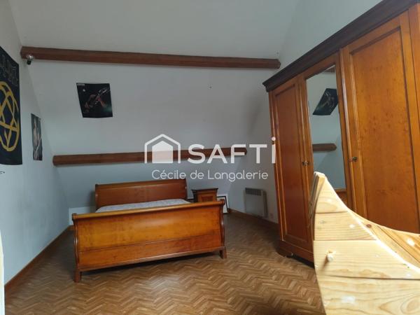 MAISON SUR TERRAIN DE 6829m² ARBORE ET FLEURI