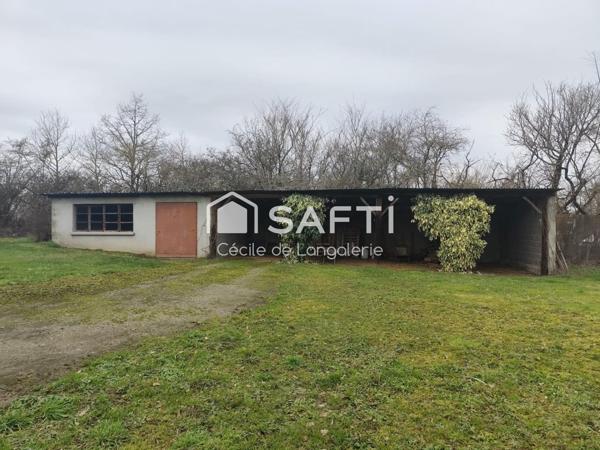 MAISON SUR TERRAIN DE 6829m² ARBORE ET FLEURI