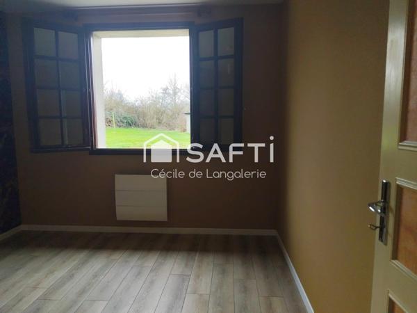 MAISON SUR TERRAIN DE 6829m² ARBORE ET FLEURI