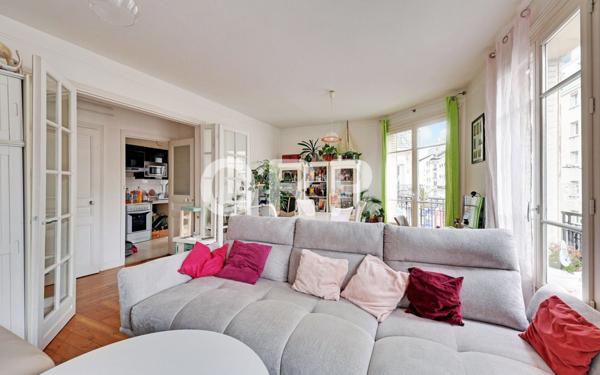 Appartement à vendre    3 pièces • 82,50 m2 Paris 14