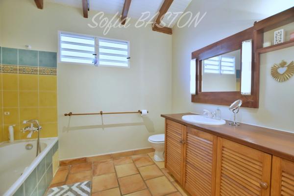 SAINTE-LUCE – Villa P7 avec piscine 7 x 4 m, Carbet - Terrasses XL et vie de plain-pied – Terrain plat 1 244 m² - (972)