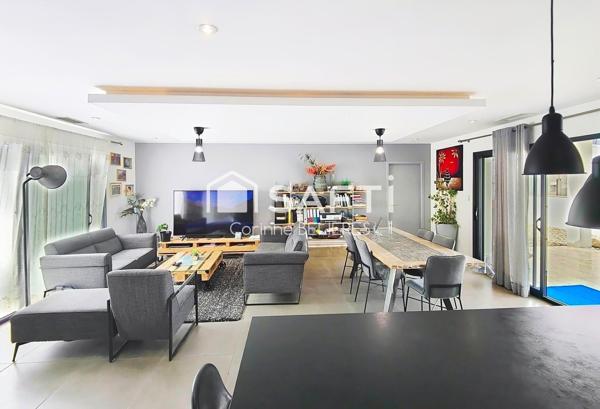 Maison récente de 123m² - 4 chambres + piscine au sel