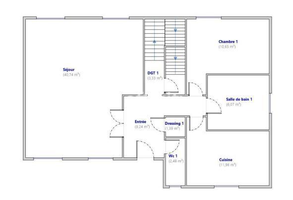 Maison
         8 pièces
        - 182 m² Exclusivité 499 000 € *