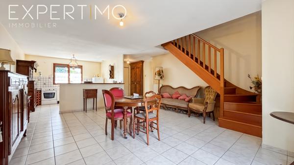 Angerville (91670) À vendre maison 3 / 4 chambres, vie de plain-pied, jardin arboré et garage