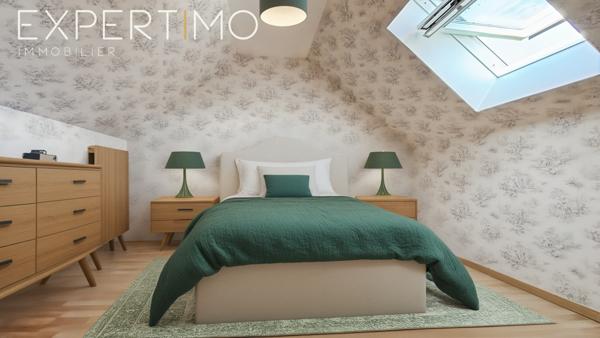 Angerville (91670) À vendre maison 3 / 4 chambres, vie de plain-pied, jardin arboré et garage