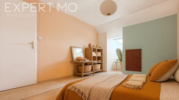 Angerville (91670) À vendre maison 3 / 4 chambres, vie de plain-pied, jardin arboré et garage