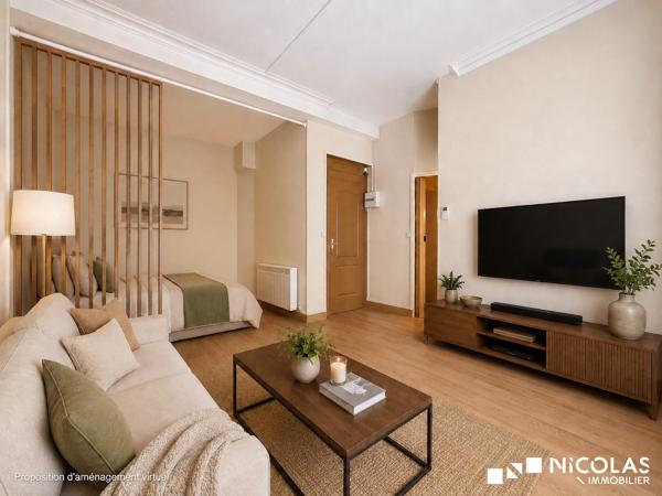 Appartement T1 lumineux – Bordeaux Chartrons, rue Notre Dame