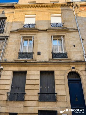 Appartement T1 lumineux – Bordeaux Chartrons, rue Notre Dame