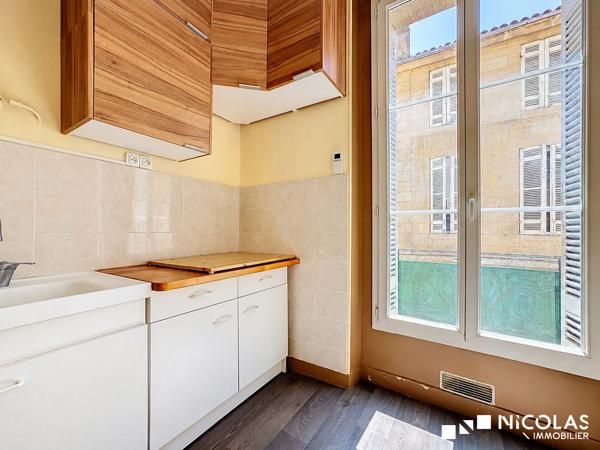 Appartement T1 lumineux – Bordeaux Chartrons, rue Notre Dame