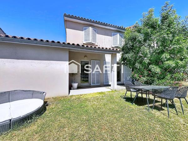Maison mitoyenne T4 - 77 m² -  Jardin et garage