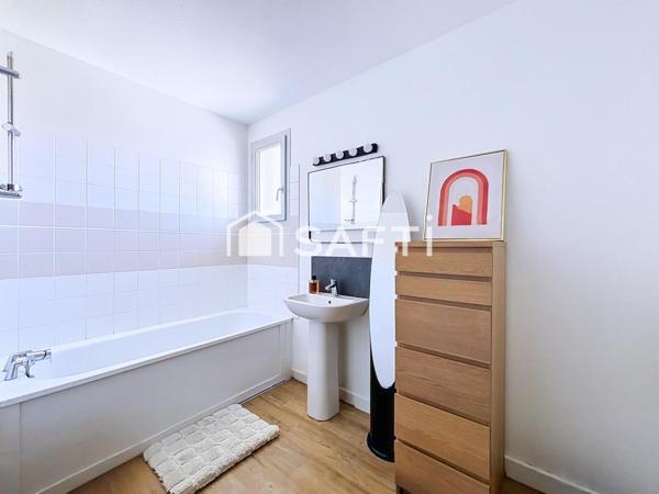 Maison mitoyenne T4 - 77 m² -  Jardin et garage