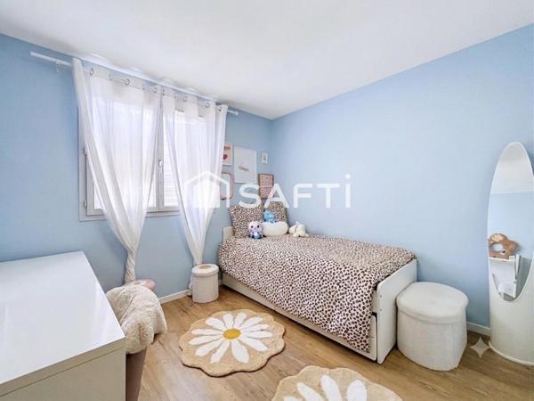 Maison mitoyenne T4 - 77 m² -  Jardin et garage