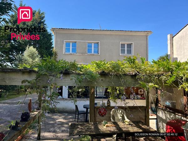 Maison L Eguille - 154 m2 - 4 CHAMBRES - JARDIN - LOGEMENT INDEPENDANT, PRIX 260 000 HAI