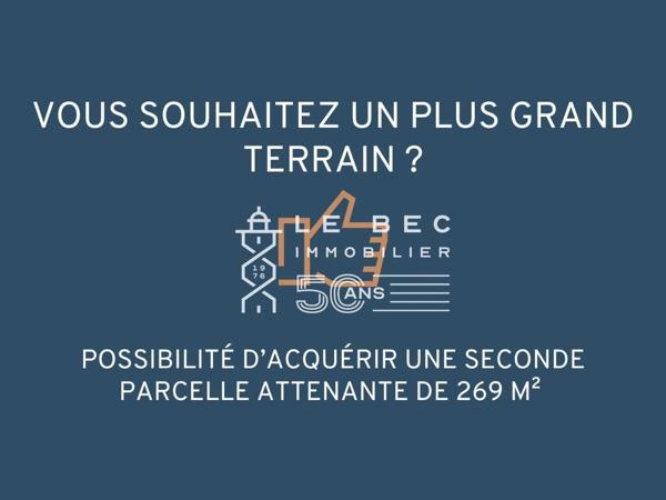 EXCLUSIVITÉ LORIENT Blum : Terrain constructible de 268m²