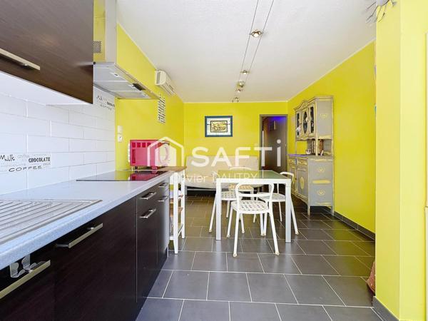 T2 cabine avec grande terrasse et stationnement – Au calme