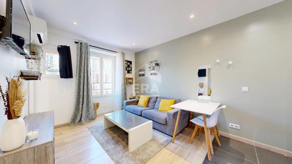 NICE - FLEURS : JOLI 2 PIÈCES AU CALME PROCHE MER