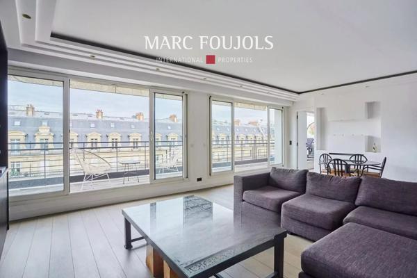 Paris VIII Montaigne – appartement 118 m² avec sa terrasse de 20 m²
