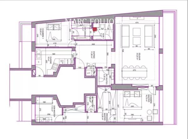 Paris VIII Montaigne – appartement 118 m² avec sa terrasse de 20 m²