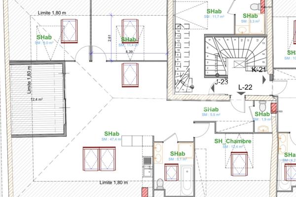 Appartement à vendre 4 pièces de 131,5 m² à Aussonne