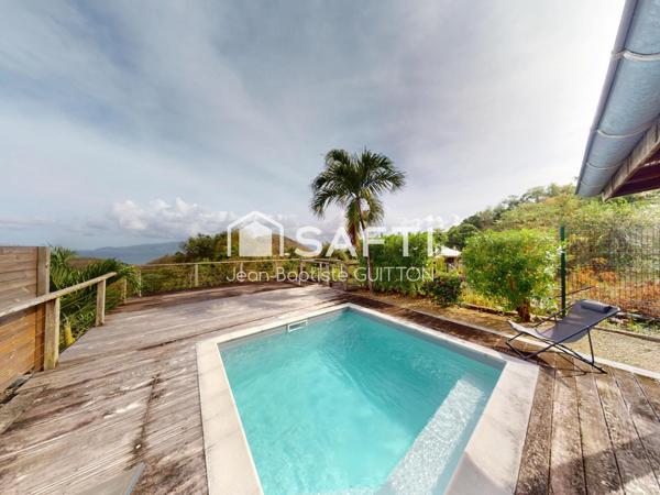 Villa Type 4 - Piscine - Vue Mer - LES TROIS ÎLETS