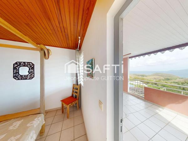 Villa Type 4 - Piscine - Vue Mer - LES TROIS ÎLETS