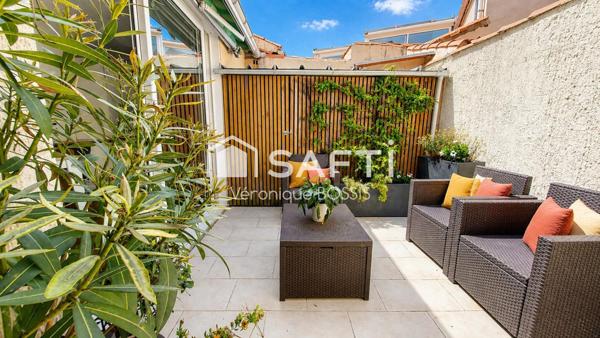 Maison cocon, zéro travaux, et une cour comme un petit jardin secret en plein coeur de ville