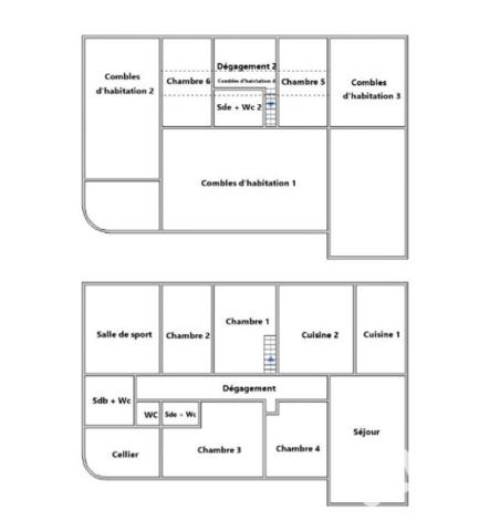Maison à vendre 9 pièces 180 m² Le Pizou