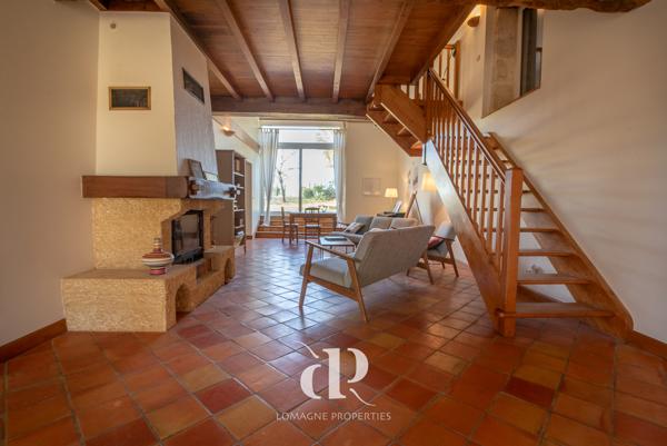 Mauvezin (32120) Maison de campagne rénovée à proximité des commodités