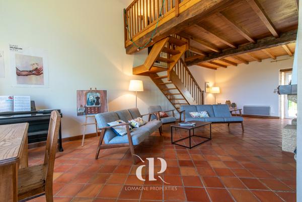 Mauvezin (32120) Maison de campagne rénovée à proximité des commodités