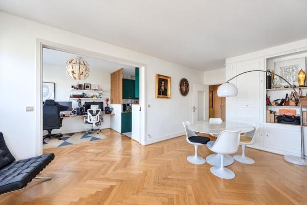 4 pièces de 91 m², loggia sur la forêt, Poissy