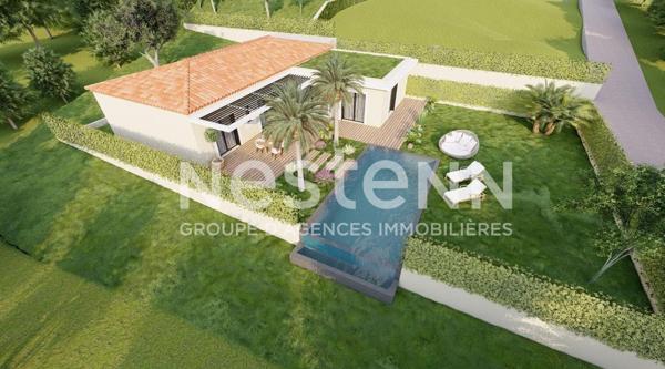 TERRAIN A VENDRE - TANNERON - 1370m² - VILLA 142m² - GARAGE - PISCINE