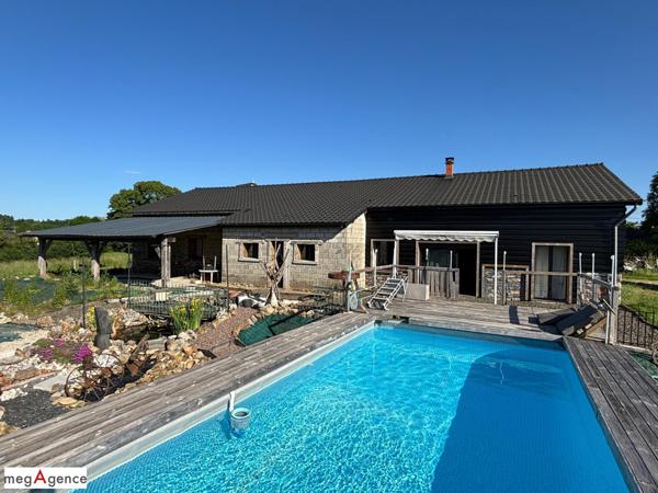 Maison à SAINT-GERMAIN-LES-VERGNES, 19330 - 6 pièces 190m²