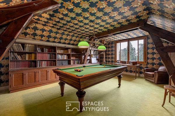 Maison bourgeoise rénovée en fond d’impasse – Tassin bourg