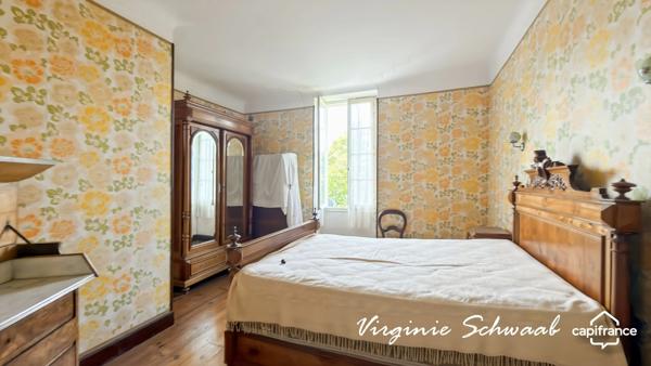 POUILLON (40) Maison de caractère 14 pièces – 9 chambres – Dépendances – 1 hectare de terrain